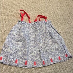 Egg Collective Blue and Red Kids Tank Top